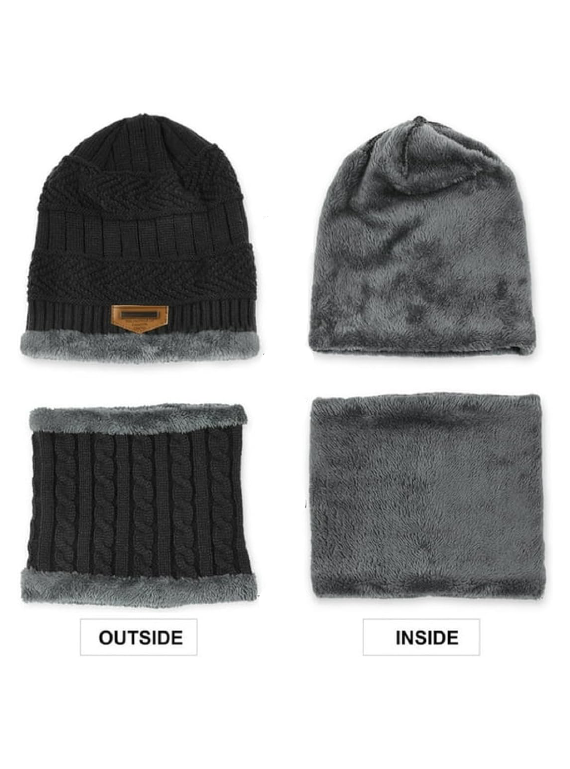 Winter Wool Cap-neck warmer-ainshopping.com