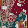 Embroidered Chiffon & Silk Dress Overview