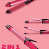 2-in-1 Curling Iron and Straightener by NOVA