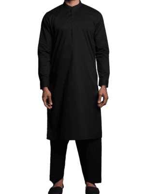 Mens shalwar-kameez-Black-Ainshopping.com