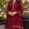 Azure Embroidered Chiffon Collection