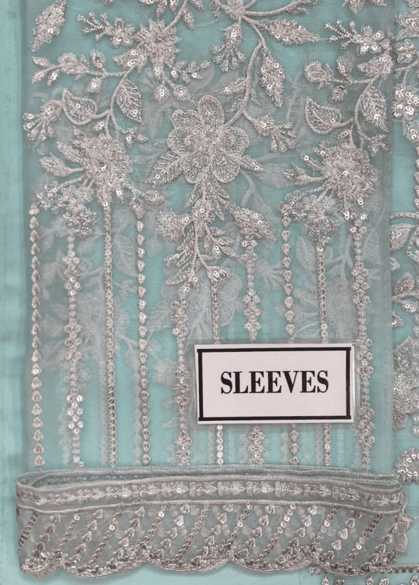 Embroidered Chiffon with a touch of Organza-2025collection