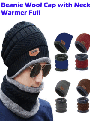 Winter Wool Cap-neck warmer-ainshopping.com