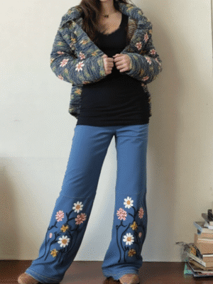 Wide Leg Jeans-ainshopping.com