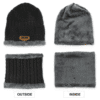 Winter Wool Cap-neck warmer-ainshopping.com